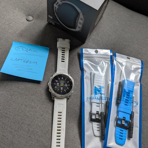Garmin epix Gen 2 - White, Sapphire