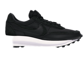 Nike LD Waffle sacai Black Nylon for sale
