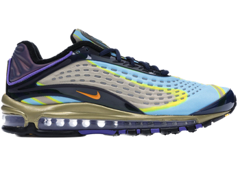 Nike Air Max Deluxe Midnight Navy Laser Orange for sale