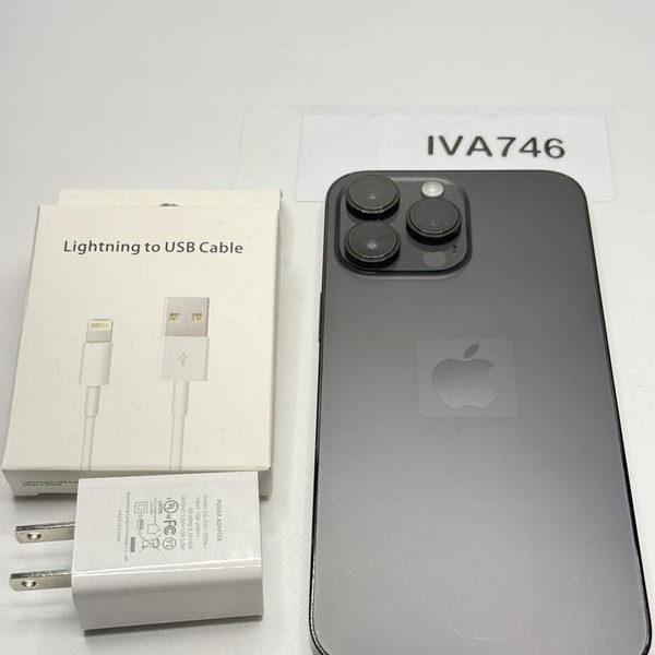 Apple iPhone 14 Pro Max - Unlocked, 128 GB, Black, A2651