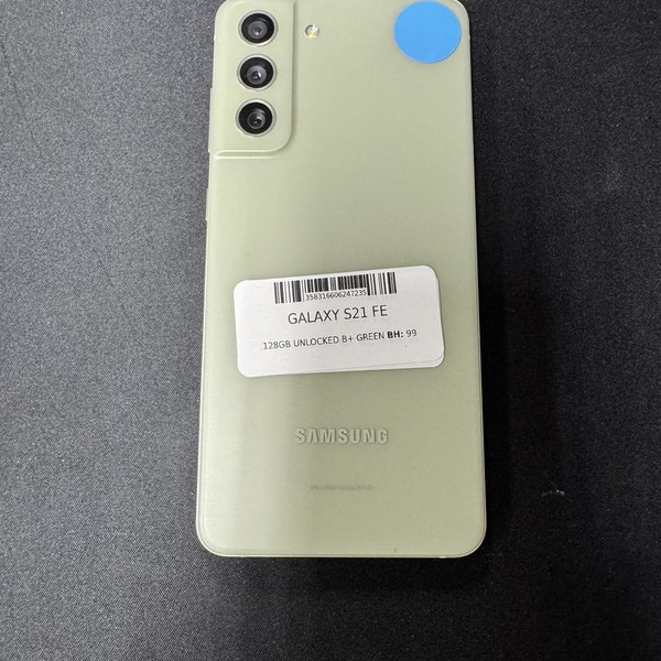 Samsung Galaxy S21 FE 5G - Unlocked, 128 GB, Olive, 6 GB, SM-G990U1
