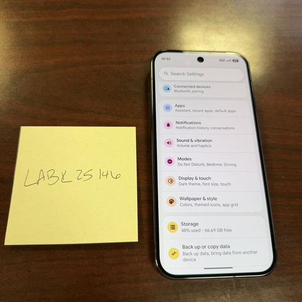 Google Pixel 10 Pro - Unlocked, 128 GB, Obsidian, G4QUR