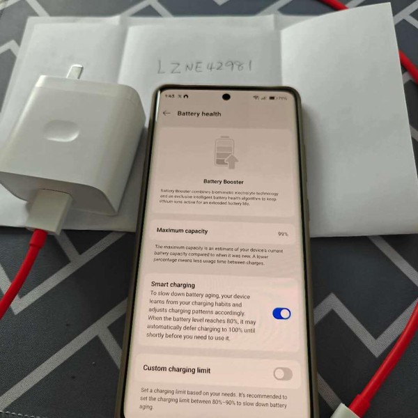 OnePlus 12R - Unlocked, Blue, 256 GB, 16 GB, CPH2611
