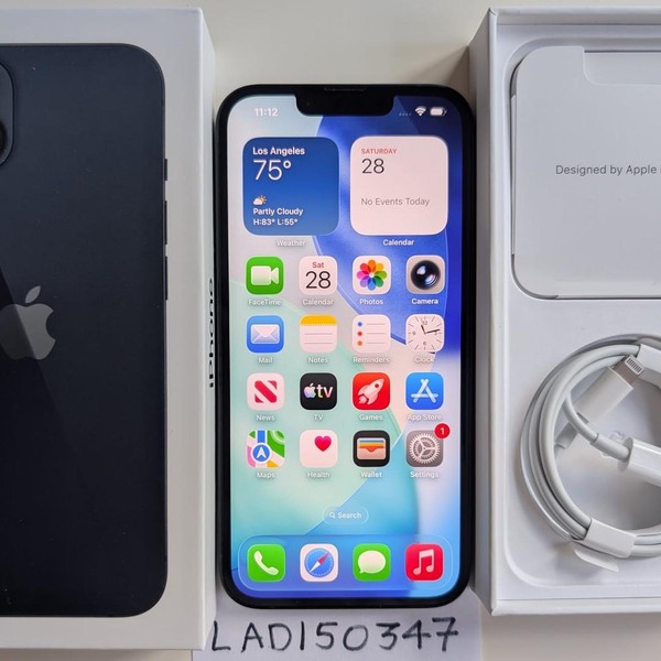 Apple iPhone 13 - Unlocked, 128 GB, Midnight, A2482