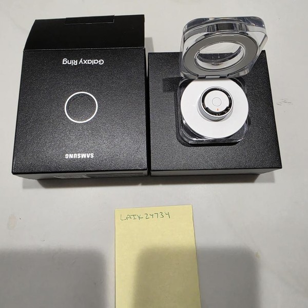 Samsung Galaxy Ring - Silver, Size 7