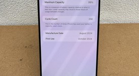 Fair
													Apple iPhone 16 Pro Max - Unlocked, Black, 256 GB, A3084, photo 4 of 17