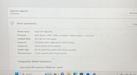 Good
													ThinkPad T14s (4th Gen) - I7, Black, 256 GB, 16 GB, photo 3 of 5