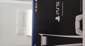 New
													PlayStation 5 Digital Edition (2020) - White, 825 GB, Digital Edition, photo 1 of 3
