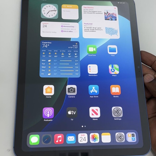 Apple iPad (10th Gen) - Unlocked, 64 GB, Blue, A2757