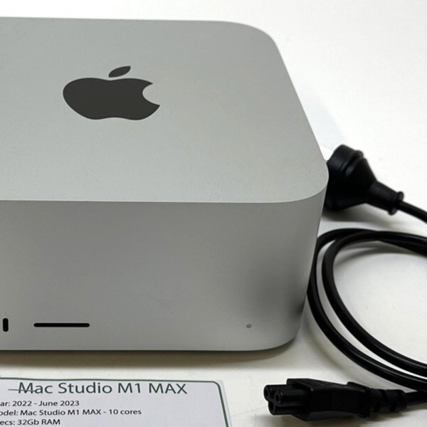 Mac Studio 2022 - 2 TB, 32 GB, Apple M1 Max, 24 Core GPU