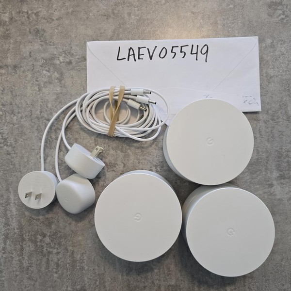 Google WiFi Router - White, 3-Pack