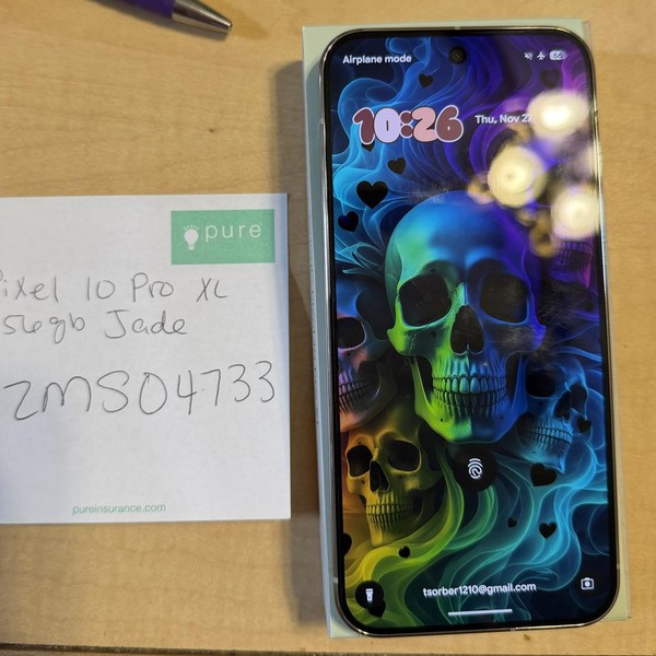 Google Pixel 10 Pro XL - Unlocked, 256 GB, Jade, GUL82