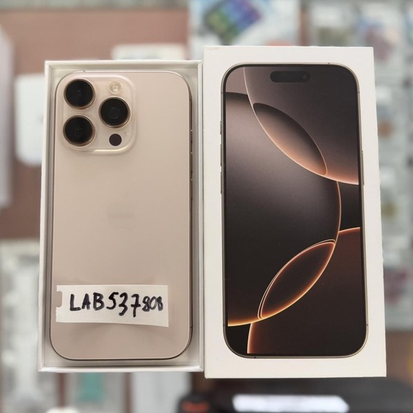 Apple iPhone 16 Pro - Unlocked, 128 GB, Desert, A3083