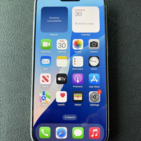 Apple iPhone 15 Pro - Unlocked, 128 GB, White, A2848