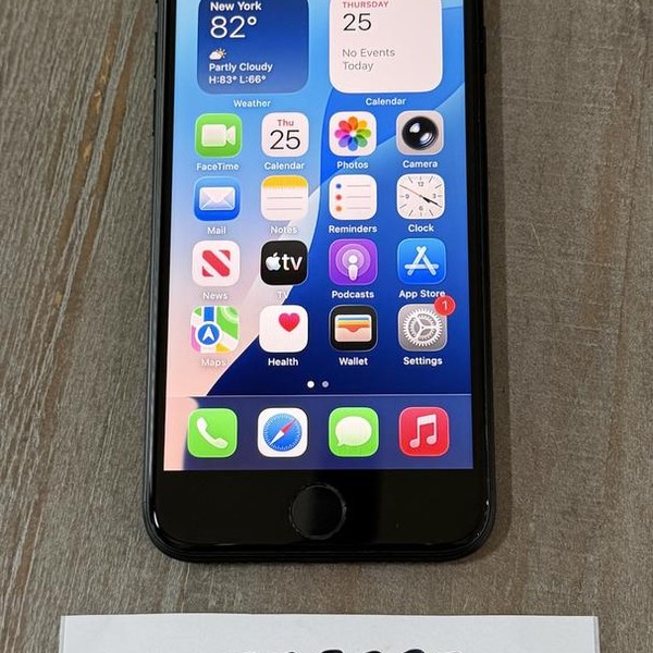 Apple iPhone SE 3rd Gen 2022 - Unlocked, 64 GB, Midnight, A2595