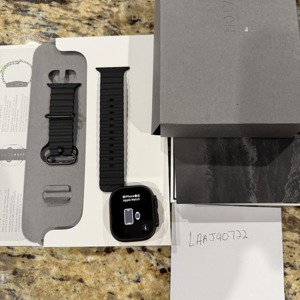 Apple Watch Ultra 2 49mm - Unlocked, Black, A2986