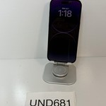 Good Apple iPhone 14 Pro - Unlocked, 256 GB, Purple, A2650