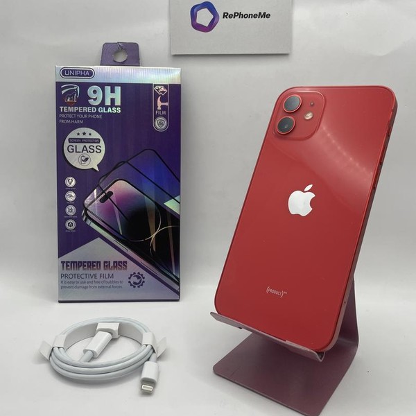 Apple iPhone 12 - Unlocked, 256 GB, Red, A2172