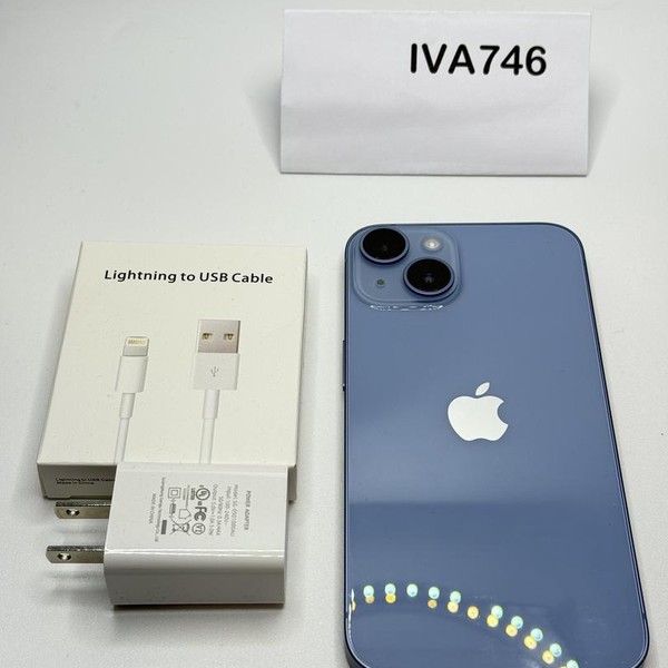 Apple iPhone 14 - Unlocked, 128 GB, Blue, A2649