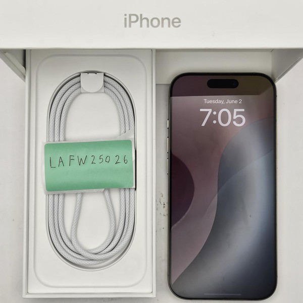 Apple iPhone 16 Pro - Unlocked, 256 GB, Natural, A3083