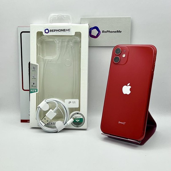 Apple iPhone 11 - Unlocked, Red, 128 GB, A2111