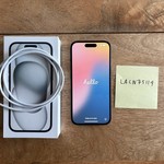 Good Apple iPhone 15 - Unlocked, 128 GB, Black, A2846