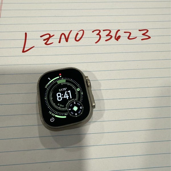 Apple Watch Ultra 49mm - Unlocked Non-US, Titanium, A2684