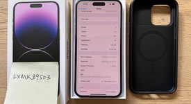 Mint
													Apple iPhone 14 Pro Max - Unlocked, Purple, 128 GB, A2651, photo 2 of 9