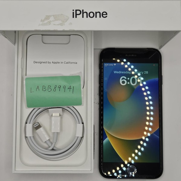 Apple iPhone SE 3rd Gen 2022 - Unlocked, Midnight, 64 GB, A2595