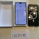 Good Apple iPhone 17 Pro Max - Unlocked, 256 GB, Deep Blue, A3257
