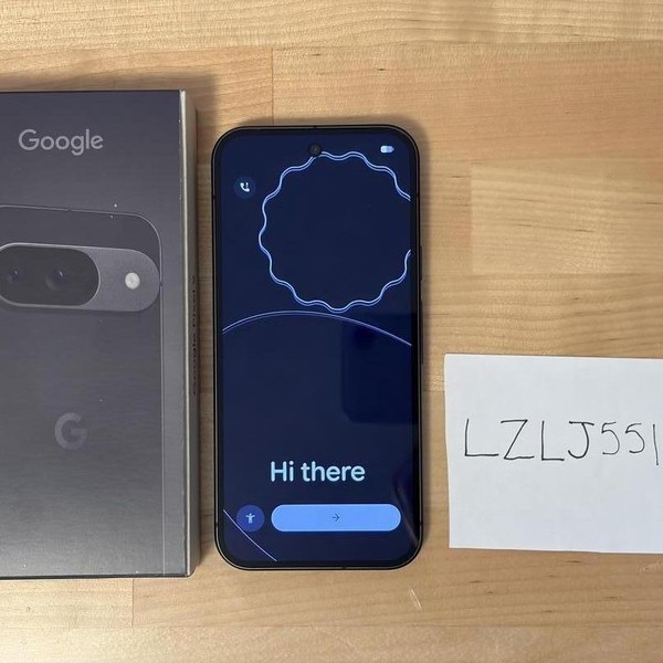 Google Pixel 9 - Unlocked, 128 GB, Obsidian, 12 GB, G2YBB
