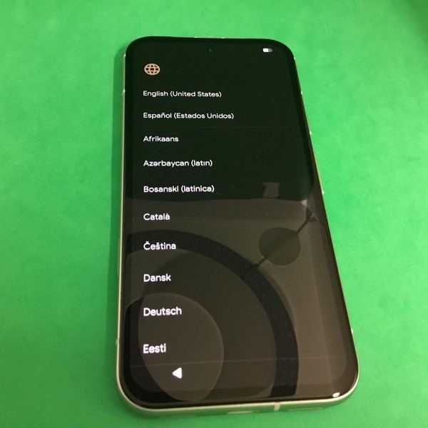 Google Pixel 8a - Unlocked, Porcelain, 128 GB, 8 GB, GKV4X, Sub-6 5G