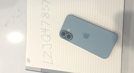Good
													Apple iPhone 16 - Unlocked, Teal, 128 GB, A3081, photo 3 of 7