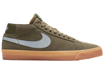 Nike SB Zoom Blazer Chukka Medium Olive Light Armory Blue for sale