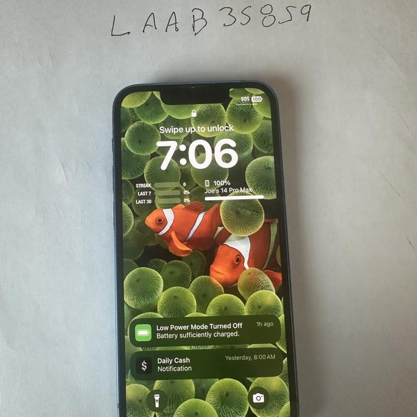 Apple iPhone 13 Mini - Unlocked, 256 GB, Blue, A2481