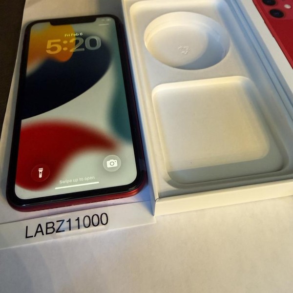 Apple iPhone 11 - Unlocked, 64 GB, Red, A2111