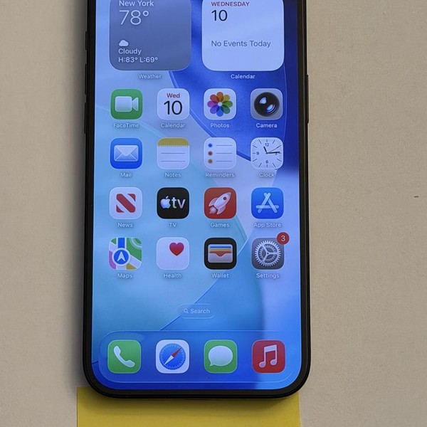 Apple iPhone 16 Plus - AT&T, 128 GB, Black, A3082