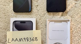 Good
													Apple iPhone 15 Pro Max - Unlocked, Black, 256 GB, A2849, photo 1 of 16