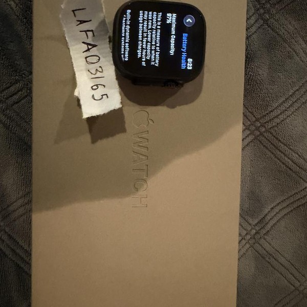 Apple Watch Ultra 2 49mm - Unlocked, Black, A2986