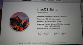 Good
													MacBook Pro 2013 (Retina) - 15" - Silver, 512 GB, 16 GB, photo 5 of 13