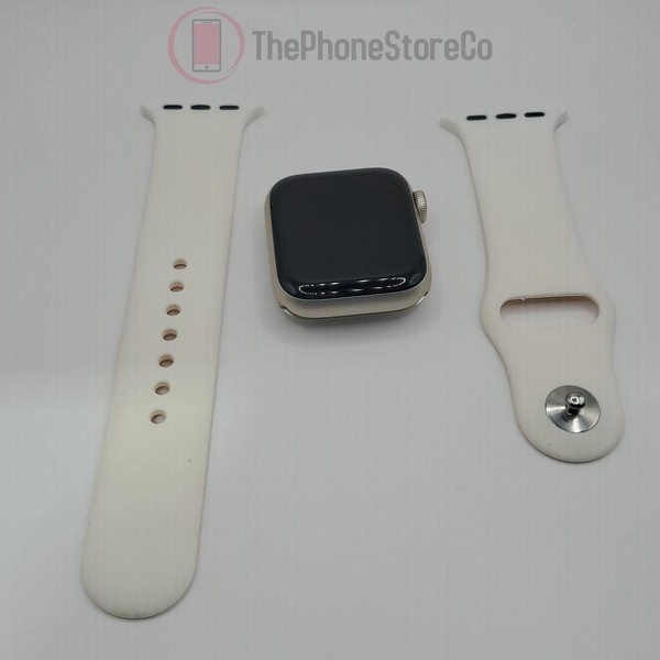 Apple Watch SE 2nd Gen 40mm - Unlocked, Starlight, A2726 - Cellular, Aluminum