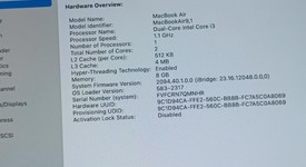 Good
													MacBook Air 2020 - 13" - I3, Gold, 256 GB, 8 GB, photo 4 of 9