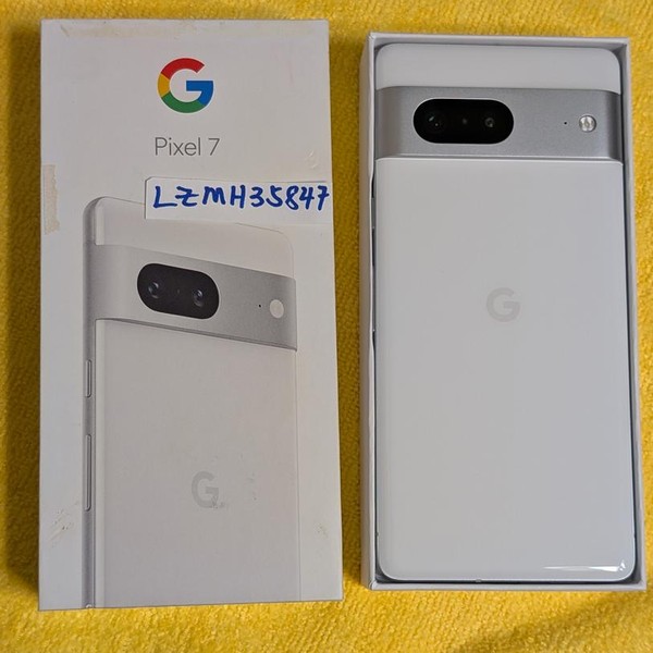 Google Pixel 7 - Unlocked, 128 GB, Snow, 8 GB, GVU6C, Sub-6 5G