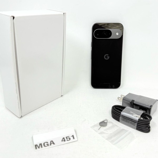 Google Pixel 9 - Unlocked, 128 GB, Obsidian, 12 GB, G2YBB