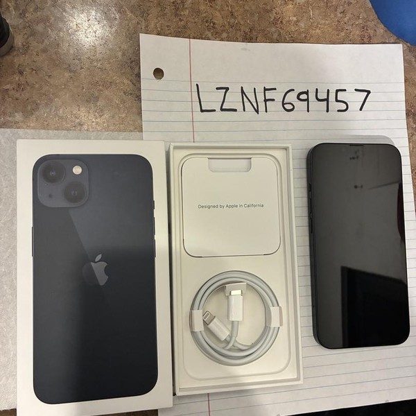 Apple iPhone 13 - Unlocked, 128 GB, Midnight, A2482