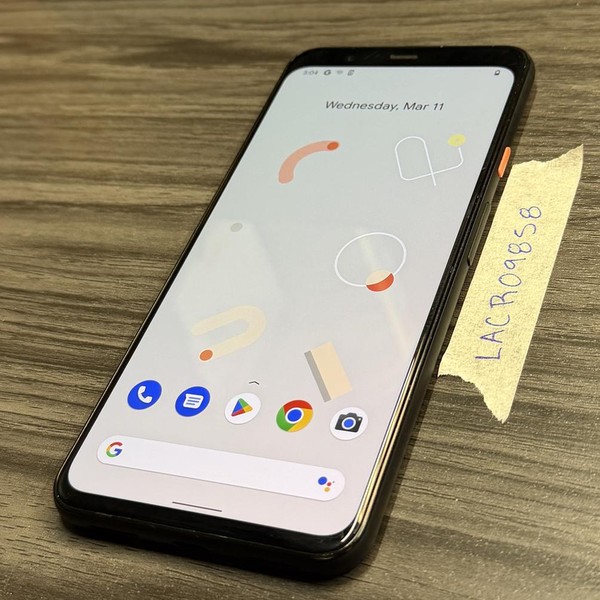 Google Pixel 4 XL - Unlocked, 128 GB, White, 6 GB, G020J, Google Edition