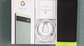 Good
													Google Pixel 6a - Unlocked, Sage, 128 GB, 6 GB, GX7AS, photo 1 of 11
