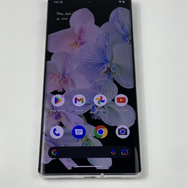 Google Pixel 6 Pro - Unlocked, 128 GB, White, 12 GB, G8VOU