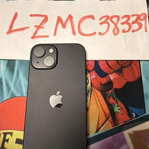 Apple iPhone 15 - AT&T, 128 GB, Black, A2846