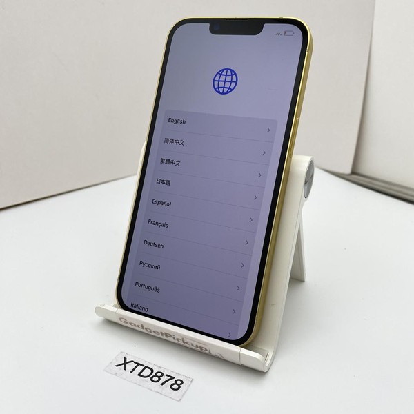 Apple iPhone 14 - Unlocked, 128 GB, Yellow, A2649